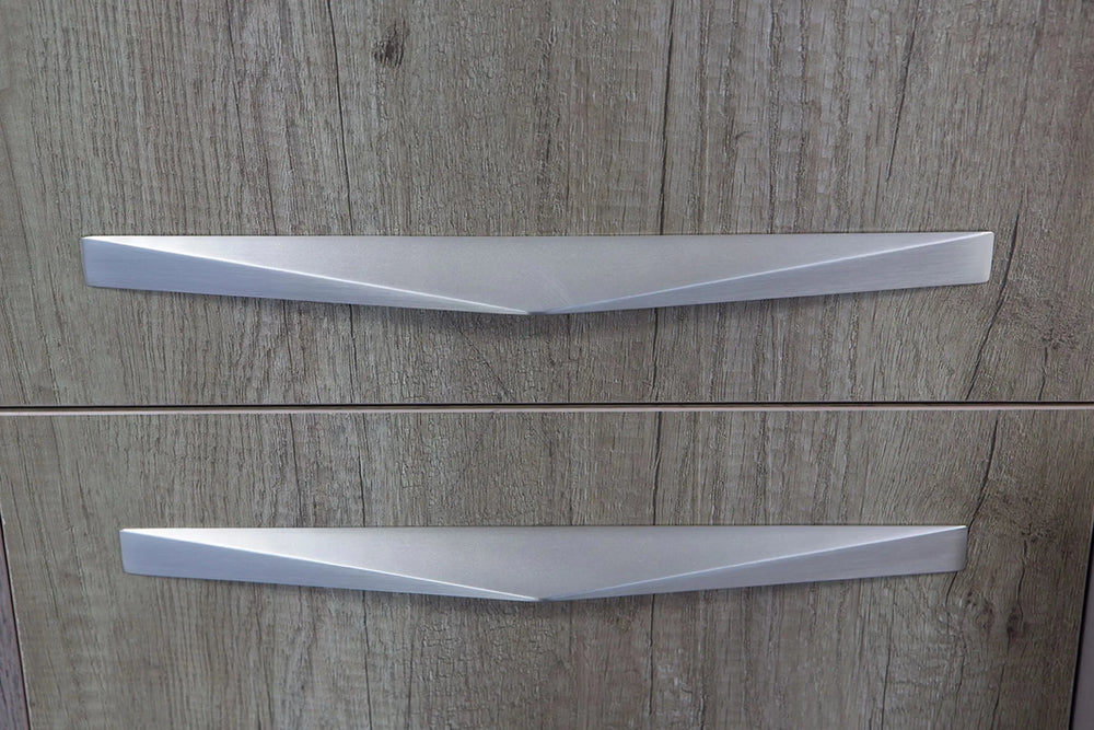 Mâner mobilier Viefe Kares, crom lucios, 312 mm (interax 192 mm)