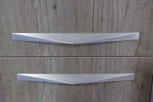 Mâner mobilier Viefe Kares, crom lucios, 312 mm (interax 192 mm)