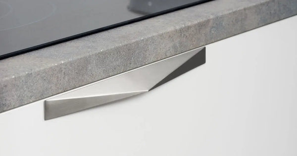 Mâner mobilier Viefe Kares, nichel periat, 152 mm (interax 96 mm)