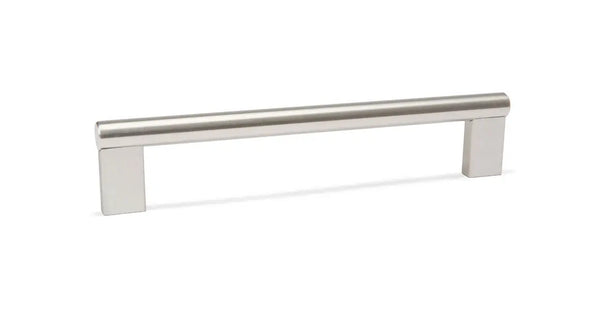 Mâner mobilier Viefe Kombi, oțel inoxidabil periat, 314 mm (interax 292 mm)