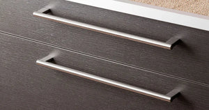 Mâner mobilier Viefe Kombi, oțel inoxidabil periat, 364 mm (interax 342 mm)