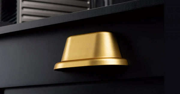 Mâner mobilier Viefe Land, auriu periat, 98 mm (interax 64 mm) - imagine 3