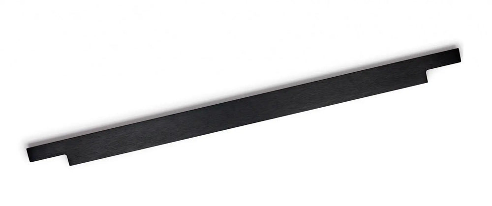 Mâner mobilier Viefe Linear, negru periat, 297 mm