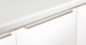 Mâner mobilier Viefe Linear, oțel inoxidabil, 197 mm - imagine 2