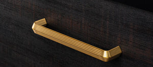 Mâner mobilier Viefe Lines, auriu periat, 330 mm (interax 320 mm) - imagine 3