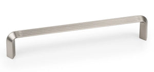 Mâner mobilier Viefe Lines, nichel periat, 170 mm (interax 160 mm)