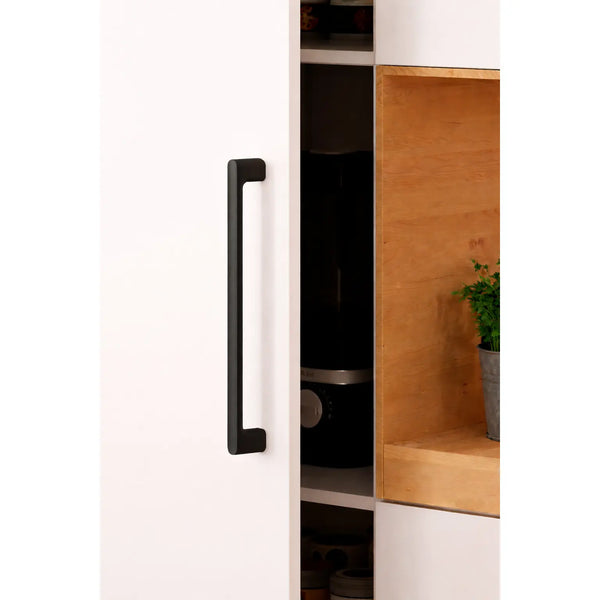 Mâner mobilier Viefe Luv Big, negru mat, 419 mm (interax 384 mm) - imagine 3