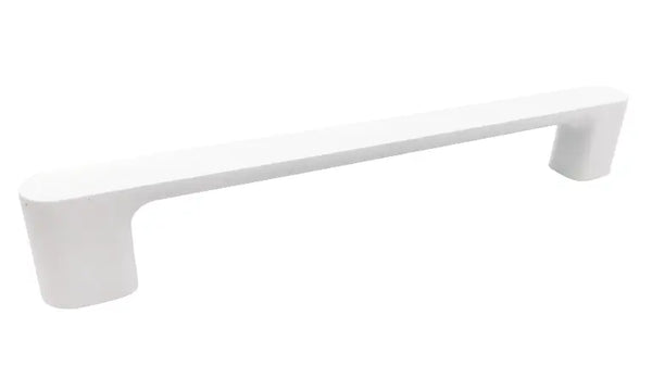 Mâner mobilier Viefe Luv, alb mat, 202 mm (interax 192 mm)