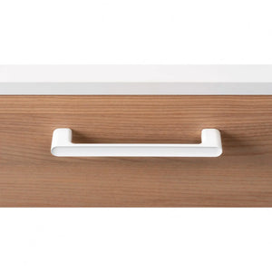 Mâner mobilier Viefe Luv, alb mat, 330 mm (interax 320 mm) - imagine 2