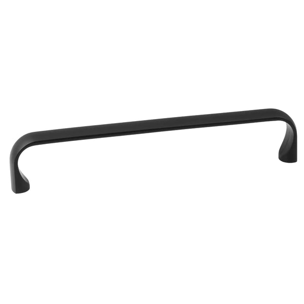 Mâner mobilier Viefe Miig, negru mat, 168 mm (interax 160 mm)