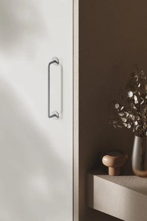 Mâner mobilier Viefe Milano, alb mat, 185 mm (interax 160 mm) - imagine 2