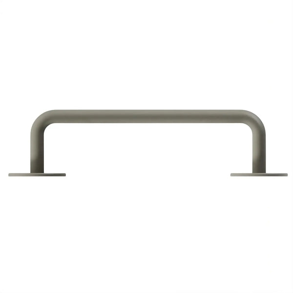 Mâner mobilier Viefe Milano, gri mușchi, 121 mm (interax 96 mm)
