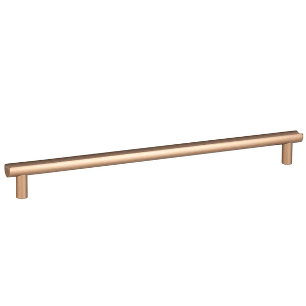 Mâner mobilier Viefe Moon, alamă cava periată, 353 mm (interax 320 mm)