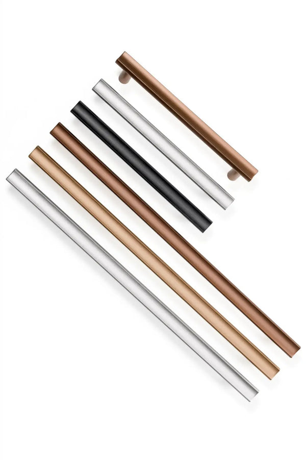 Mâner mobilier Viefe Moon, bronz periat, 353 mm (interax 320 mm) - imagine 4