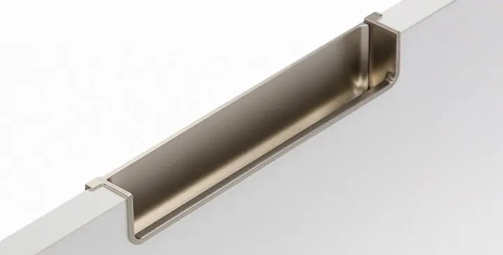 Mâner mobilier Viefe Nest, nichel periat, 212,5 mm - cod 0105206Z23ST