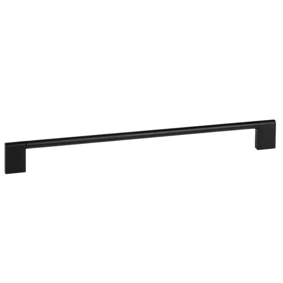 Mâner mobilier Viefe Nexx, negru periat, 276 mm (interax 256 mm)