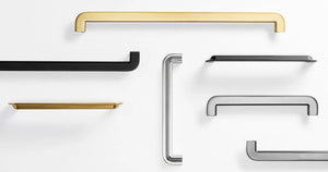 Mâner mobilier Viefe Nice, auriu periat, 344,6 mm (interax 320 mm) - imagine 2