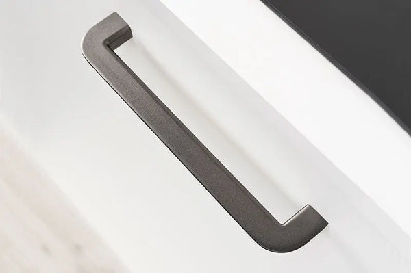 Mâner mobilier Viefe Nice, gri cenușiu periat, 344,6 mm (interax 320 mm) - imagine 2