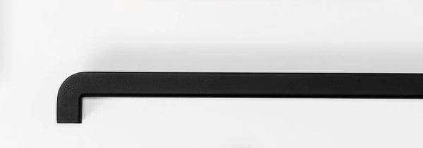 Mâner mobilier Viefe Nice, negru mat, 184,6 mm (interax 160 mm)