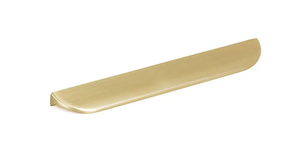 Mâner mobilier Viefe Nick, alamă periată, 178 mm (interax 160 mm)