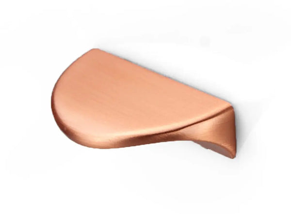 Mâner mobilier Viefe Nick, cupru periat, 50 mm (interax 32 mm)
