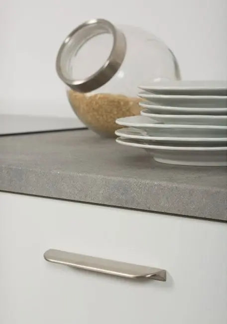 Mâner mobilier Viefe Nick, nichel periat, 178 mm (interax 160 mm)