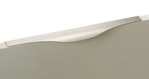 Mâner mobilier Viefe Noma, oțel inoxidabil, 350 mm (interax 256 mm)
