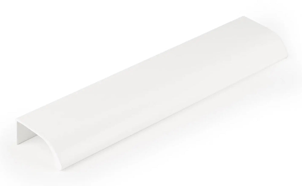 Mâner mobilier Viefe Ona, alb mat, 200 mm (interax 128 mm)
