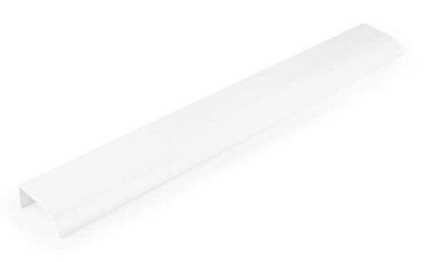 Mâner mobilier Viefe Ona, alb mat, 350 mm (interax 256 mm)