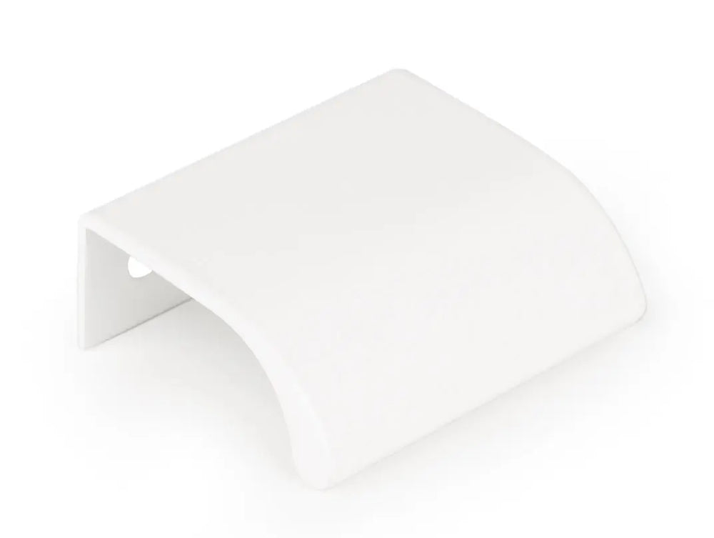 Mâner mobilier Viefe Ona, alb mat, 50 mm (interax 32 mm)