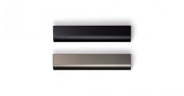 Mâner mobilier Viefe Ona, gri metalizat, 50 mm (interax 32 mm)