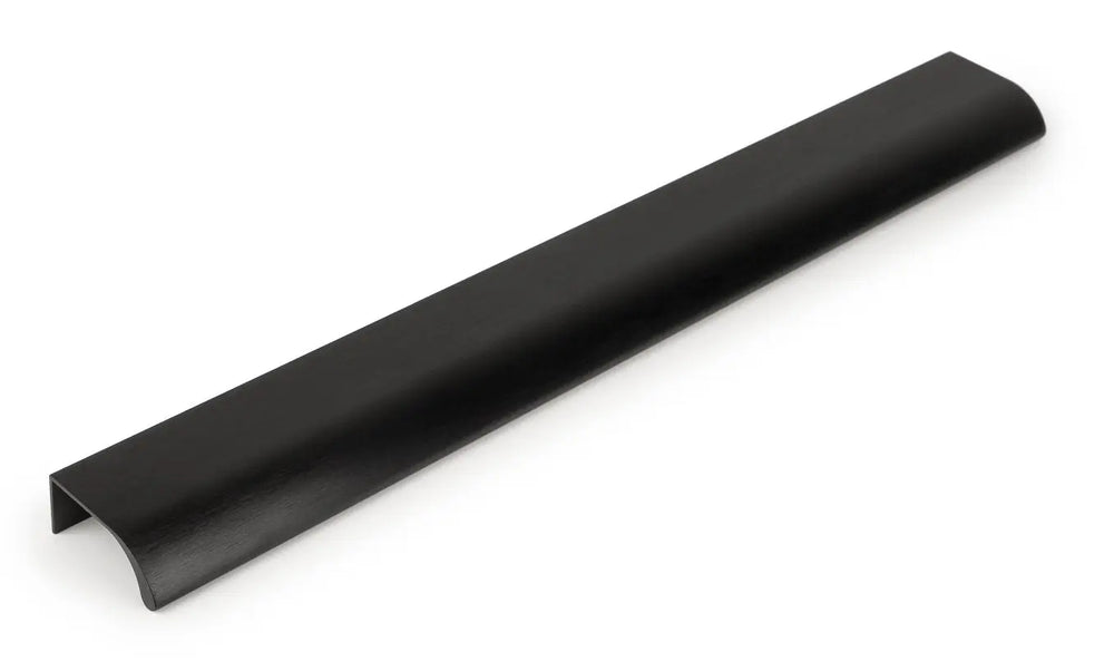 Mâner mobilier Viefe Ona, negru periat, 350 mm (interax 256 mm)