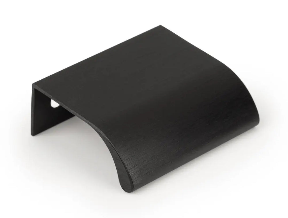 Mâner mobilier Viefe Ona, negru periat, 50 mm (interax 32 mm)