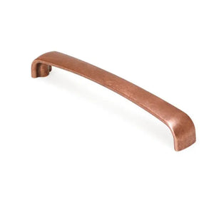 Mâner mobilier Viefe Orion, cupru antichizat, 136 mm (interax 128 mm) - imagine 2