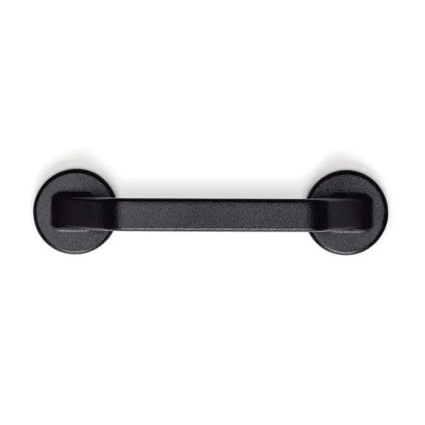 Mâner mobilier Viefe Oto, negru texturat, 168 mm (interax 128 mm) - imagine 3