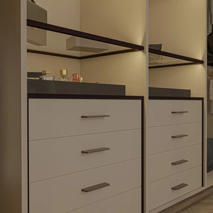 Mâner mobilier Viefe Peak, maro metalizat, 120 mm (interax 64 mm) - imagine 4