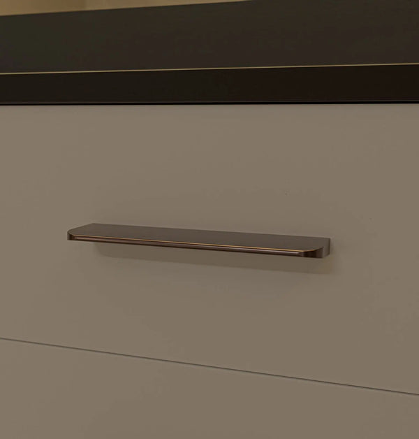 Mâner mobilier Viefe Peak, maro metalizat, 120 mm (interax 64 mm) - imagine 5