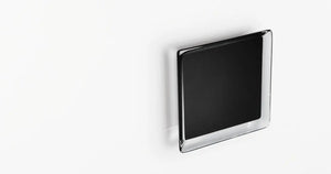 Mâner mobilier Viefe Piramidal, negru, 70 mm - imagine 2