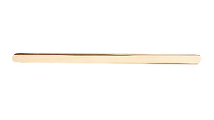 Mâner mobilier Viefe Pura, alamă cava periată, 264 mm (interax 256 mm)