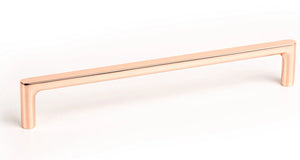 Mâner mobilier Viefe Pura, cupru lustruit, 168 mm (interax 160 mm)