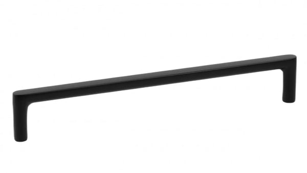 Mâner mobilier Viefe Pura, negru mat, 168 mm (interax 160 mm)