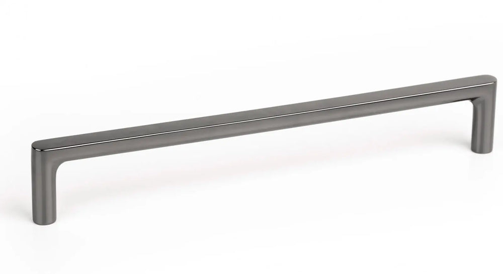 Mâner mobilier Viefe Pura, nichel negru lustruit, 168 mm (interax 160 mm)