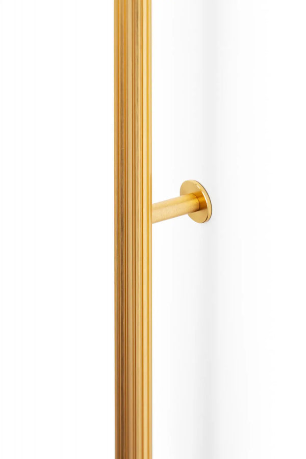 Mâner mobilier Viefe Rille, alamă întunecată periată, 1022 mm - imagine 2