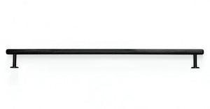 Mâner mobilier Viefe Rille, negru periat, 190 mm (interax 160 mm) - cod 0621160L30