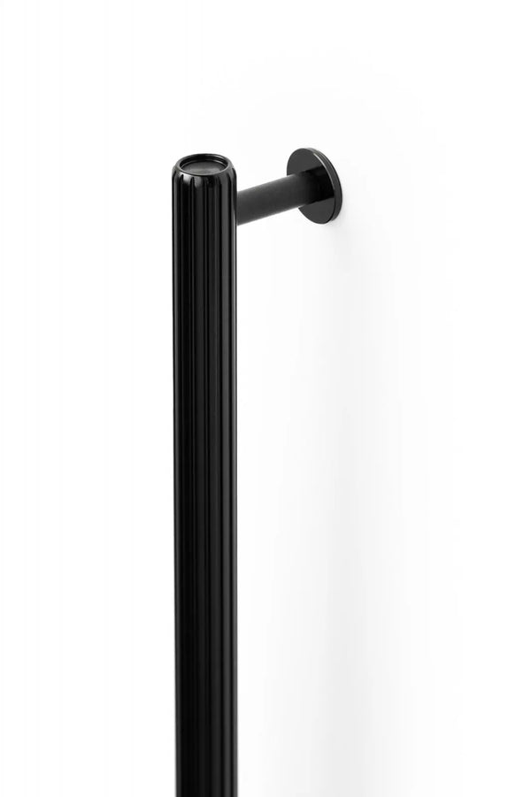 Mâner mobilier Viefe Rille, negru periat, 350 mm (interax 320 mm) - cod 0528320L30 - imagine 2