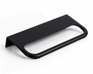 Mâner mobilier Viefe Rim, negru mat, 120 mm (interax 96 mm) - imagine 4