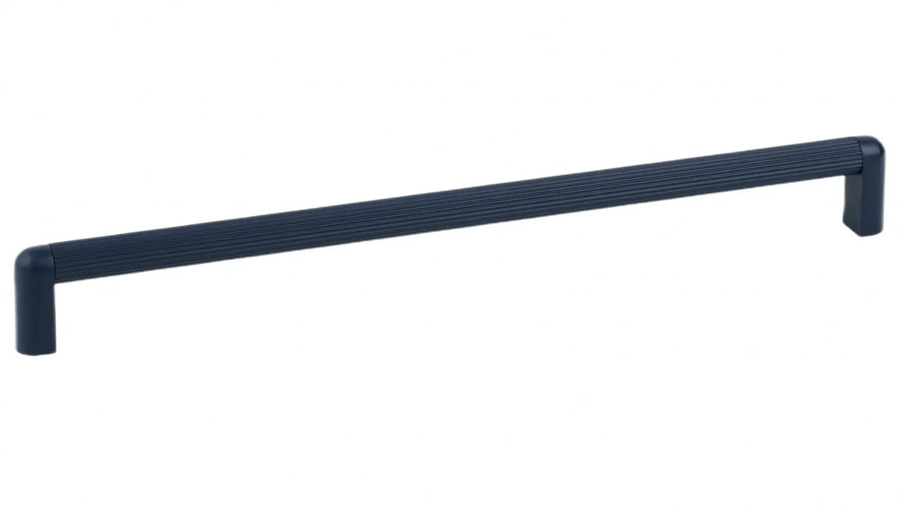 Mâner mobilier Viefe Riss Mini, albastru midnight, 335 mm (interax 320 mm)