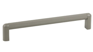 Mâner mobilier Viefe Riss Mini, gri mușchi, 207 mm (interax 192 mm)