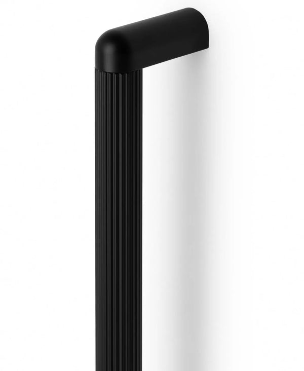 Mâner mobilier Viefe Riss Mini, negru mat, 335 mm (interax 320 mm)