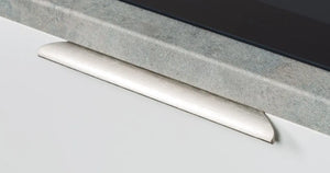 Mâner mobilier Viefe Ritta, oțel inoxidabil, 260 mm (interax 128 mm)